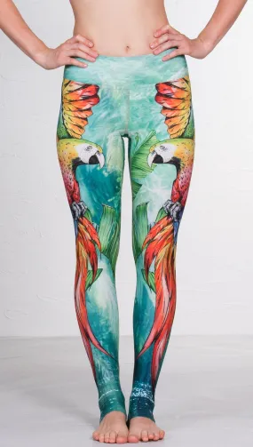 Parrot - Full Length Triathlon Leggings