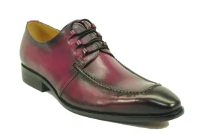 Patina Finish Calfskin Lace-up Shoe