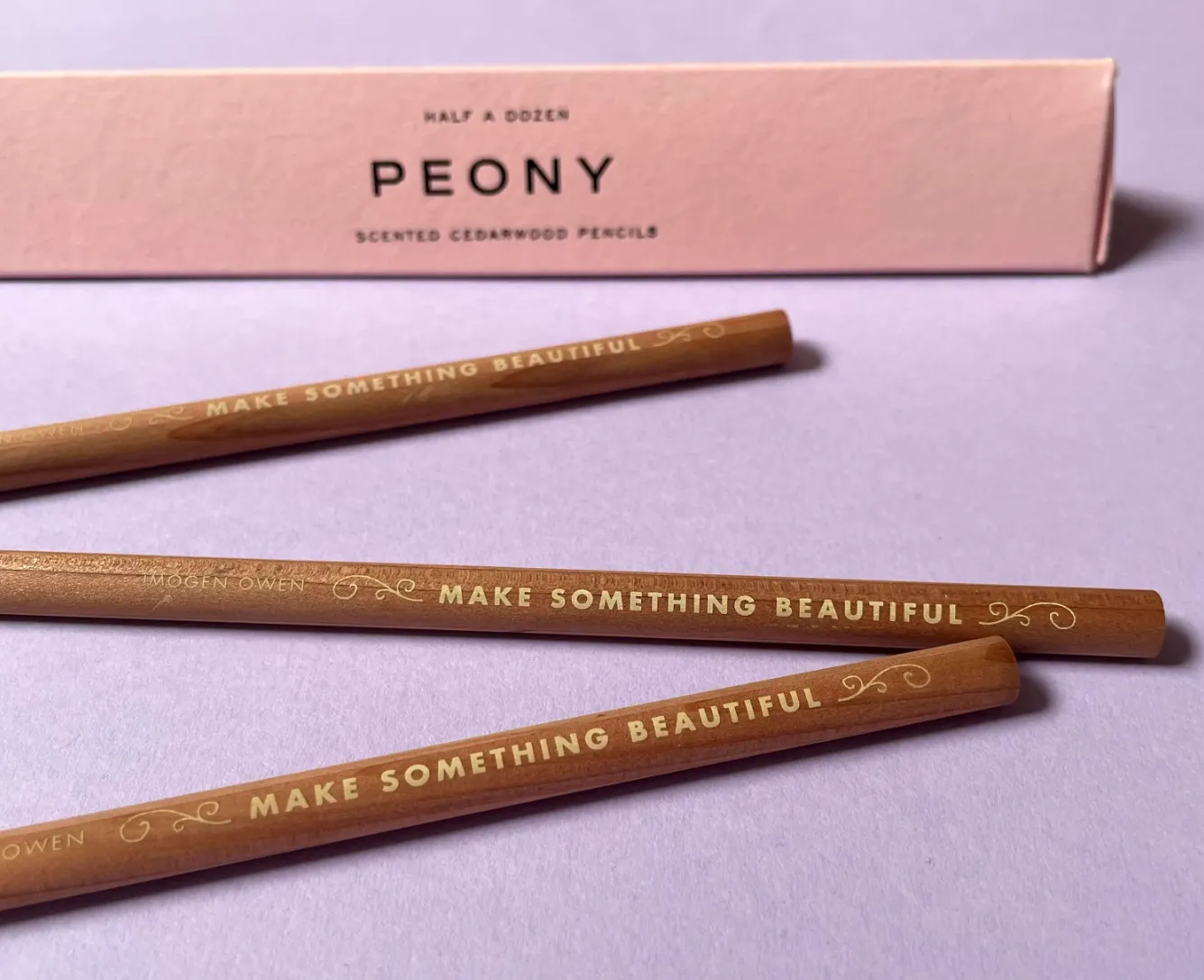 Peony Scented Pencils