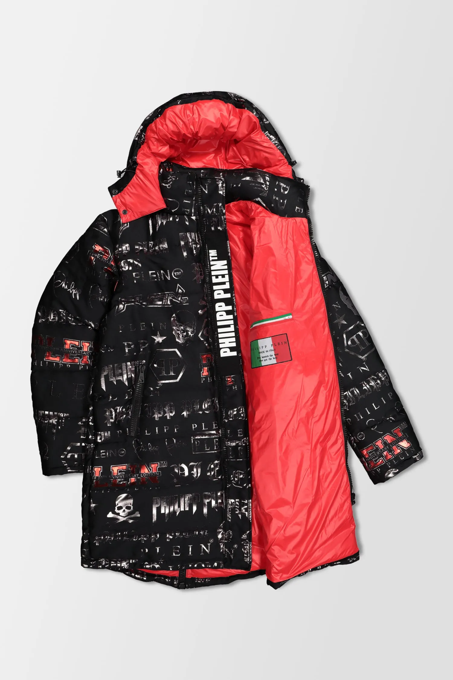 Philipp Plein Black Down Jacket