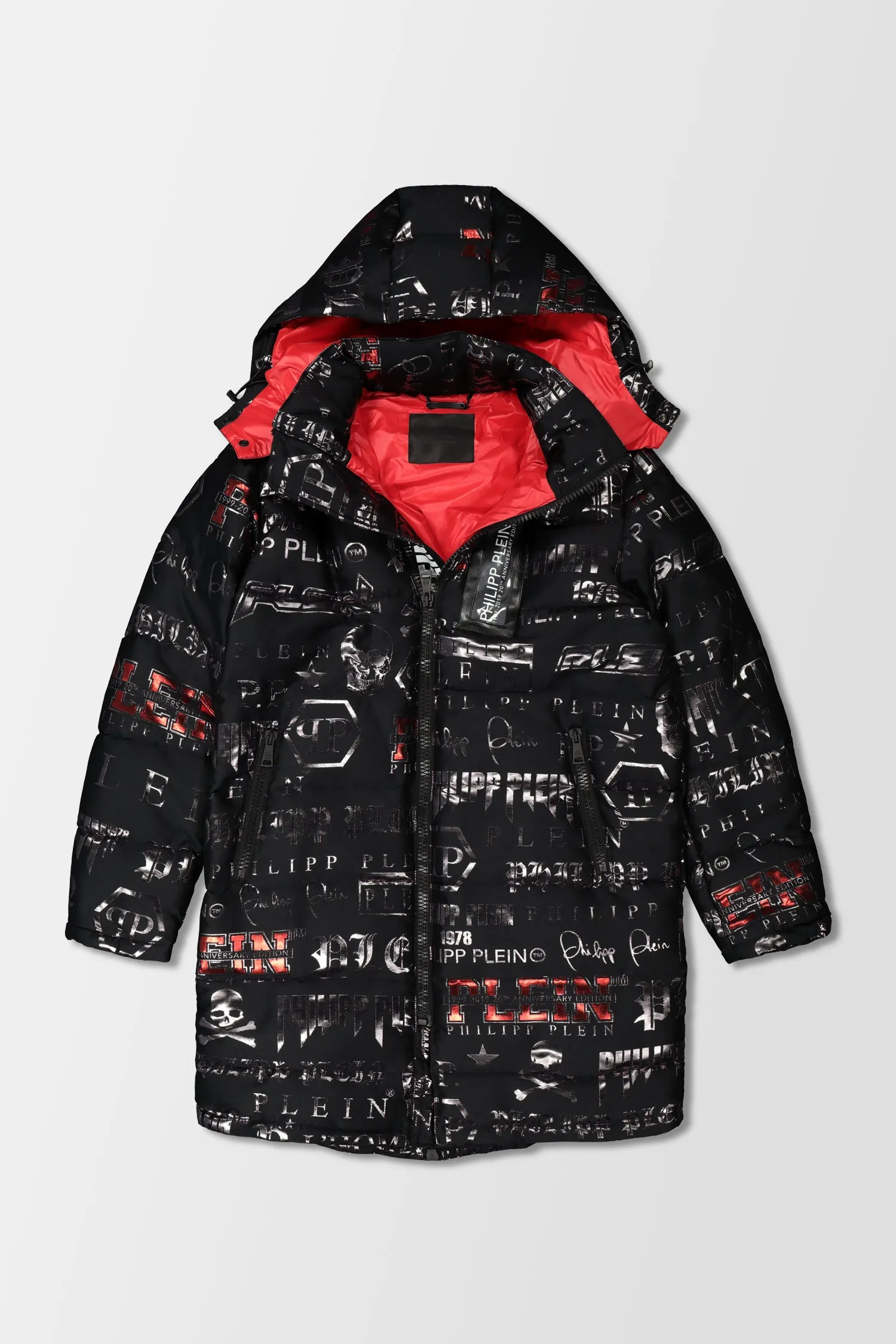 Philipp Plein Black Down Jacket