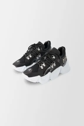 Philipp Plein Black Runner Statement Sneakers