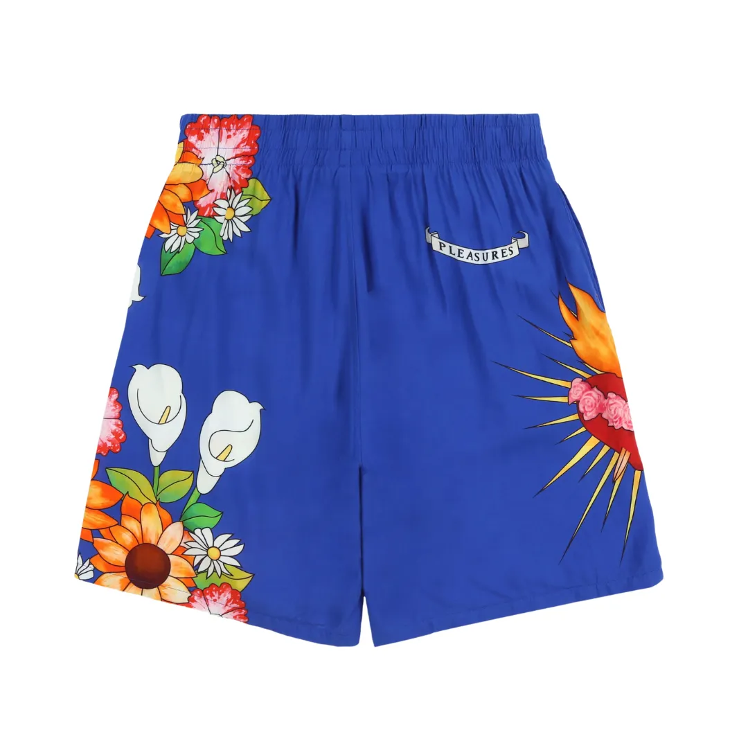 Pleasures Heart Short - Blue