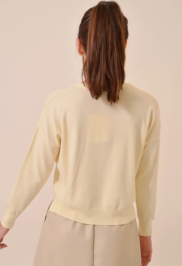 Polly Sweater-Off White