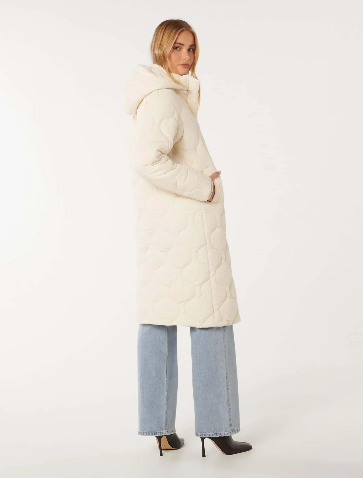 Portia Longline Quilted Puffer Jacket