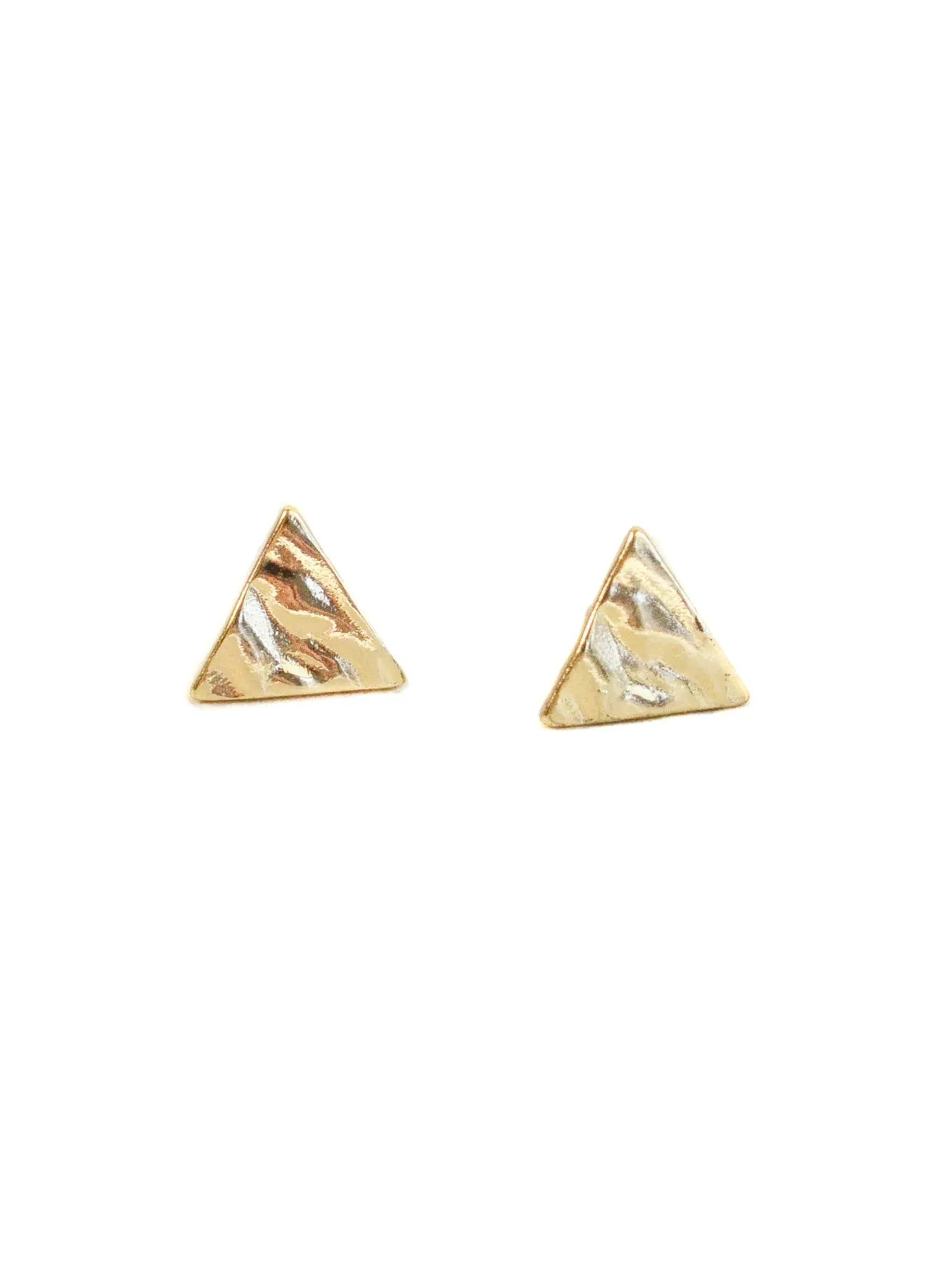 PRIDE LGBTQ  Rainbow Triangle Stud Earrings Gift