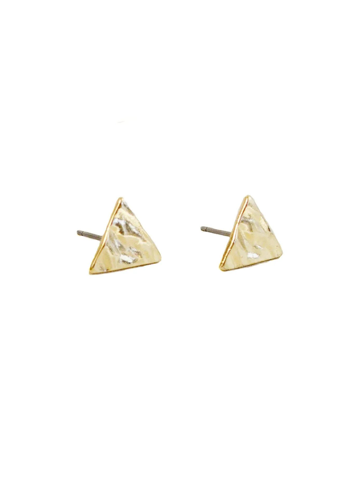 PRIDE LGBTQ  Rainbow Triangle Stud Earrings Gift