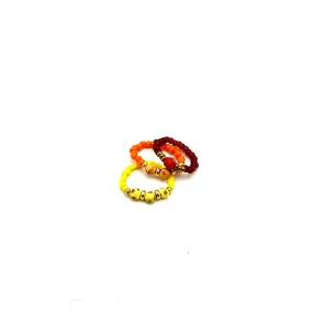 Rainbow Stacker Rings- Set of 3