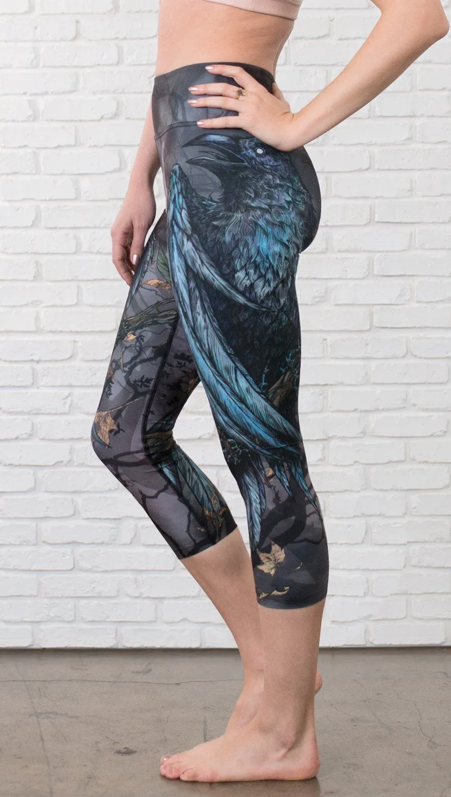 Raven - Triathlon Capri Leggings