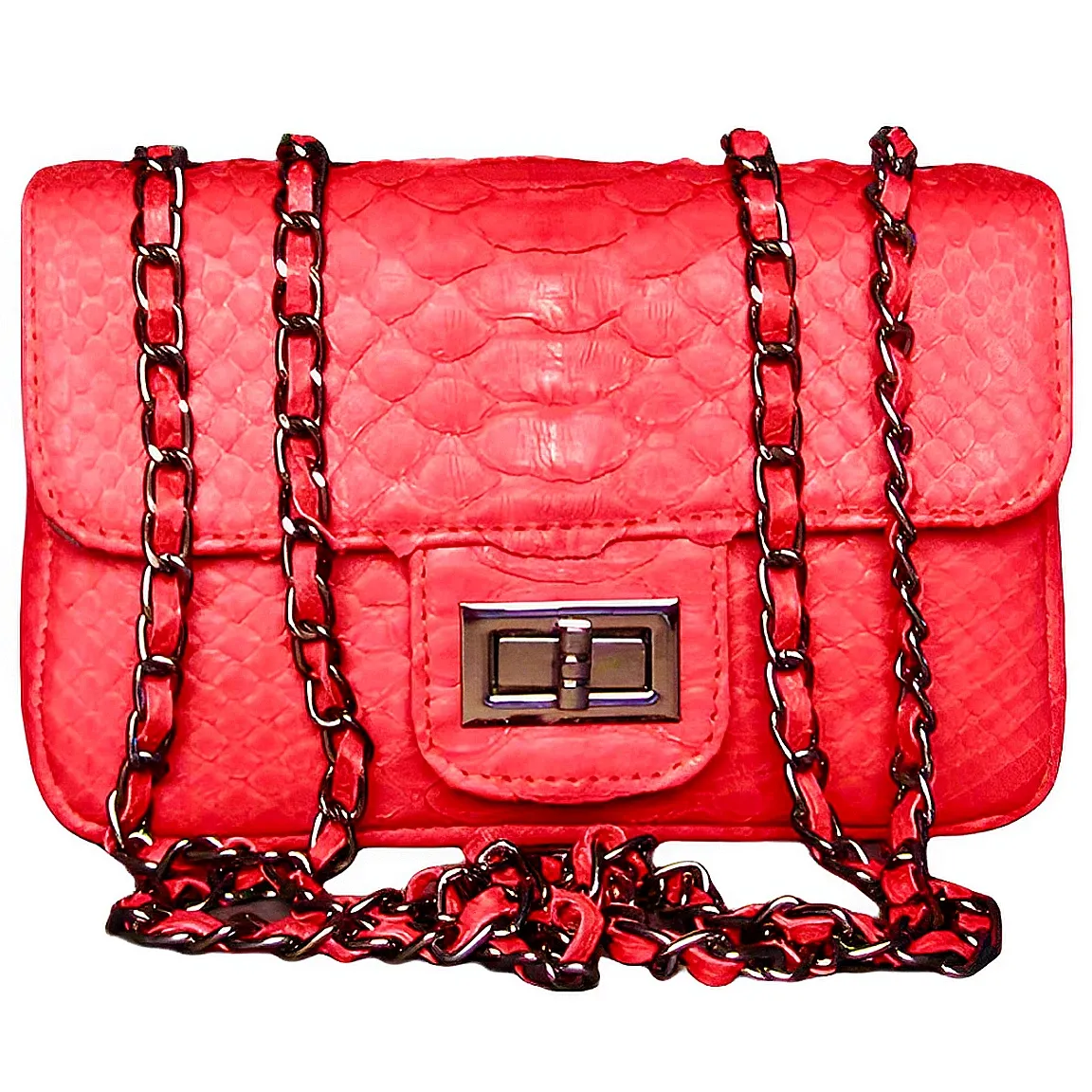 Red Flap Bag SMALL