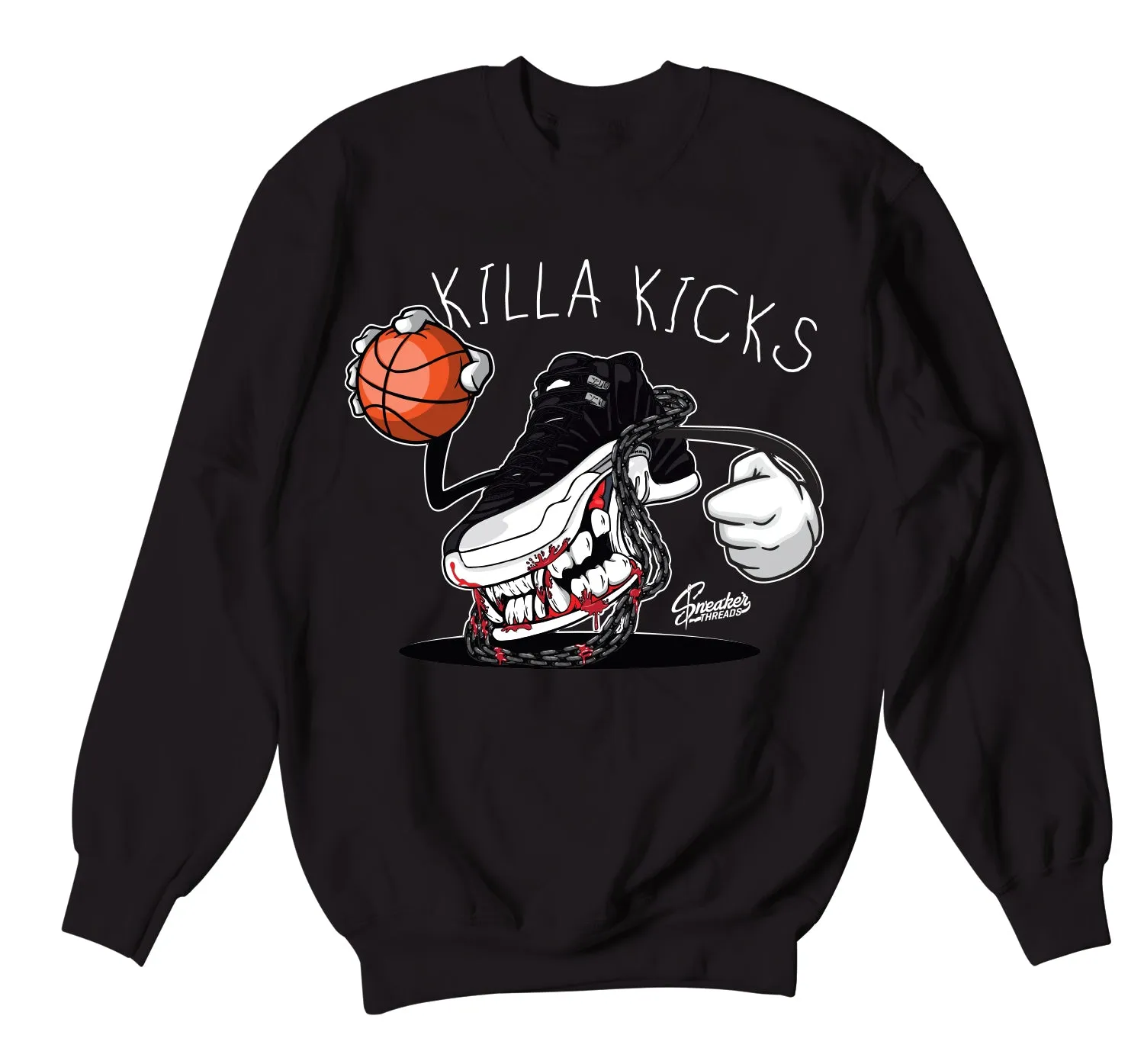 Retro 12 Playoff Killa Kicks Sweater