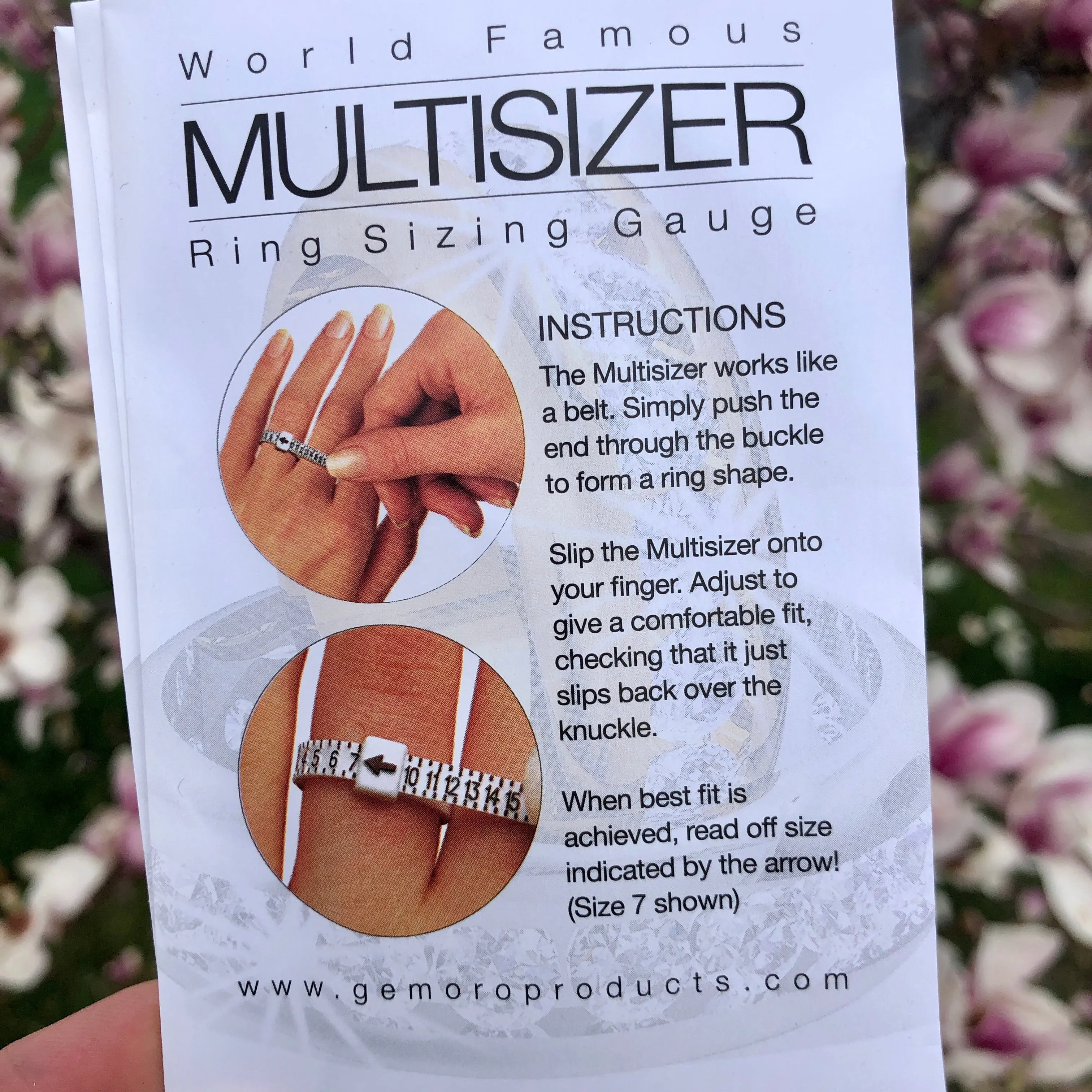 Ring Sizer