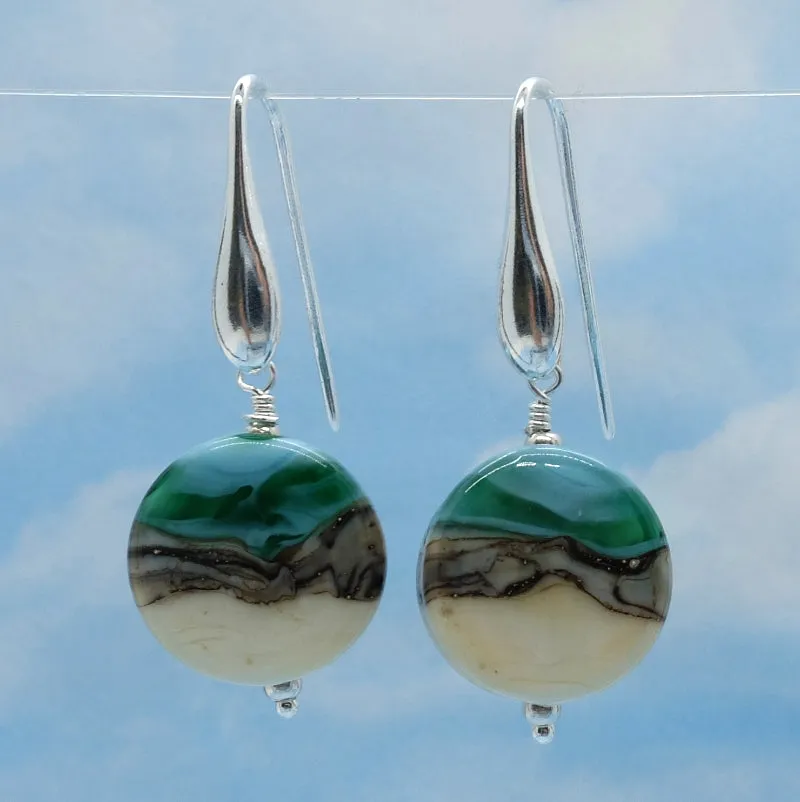 sand and sea earrings