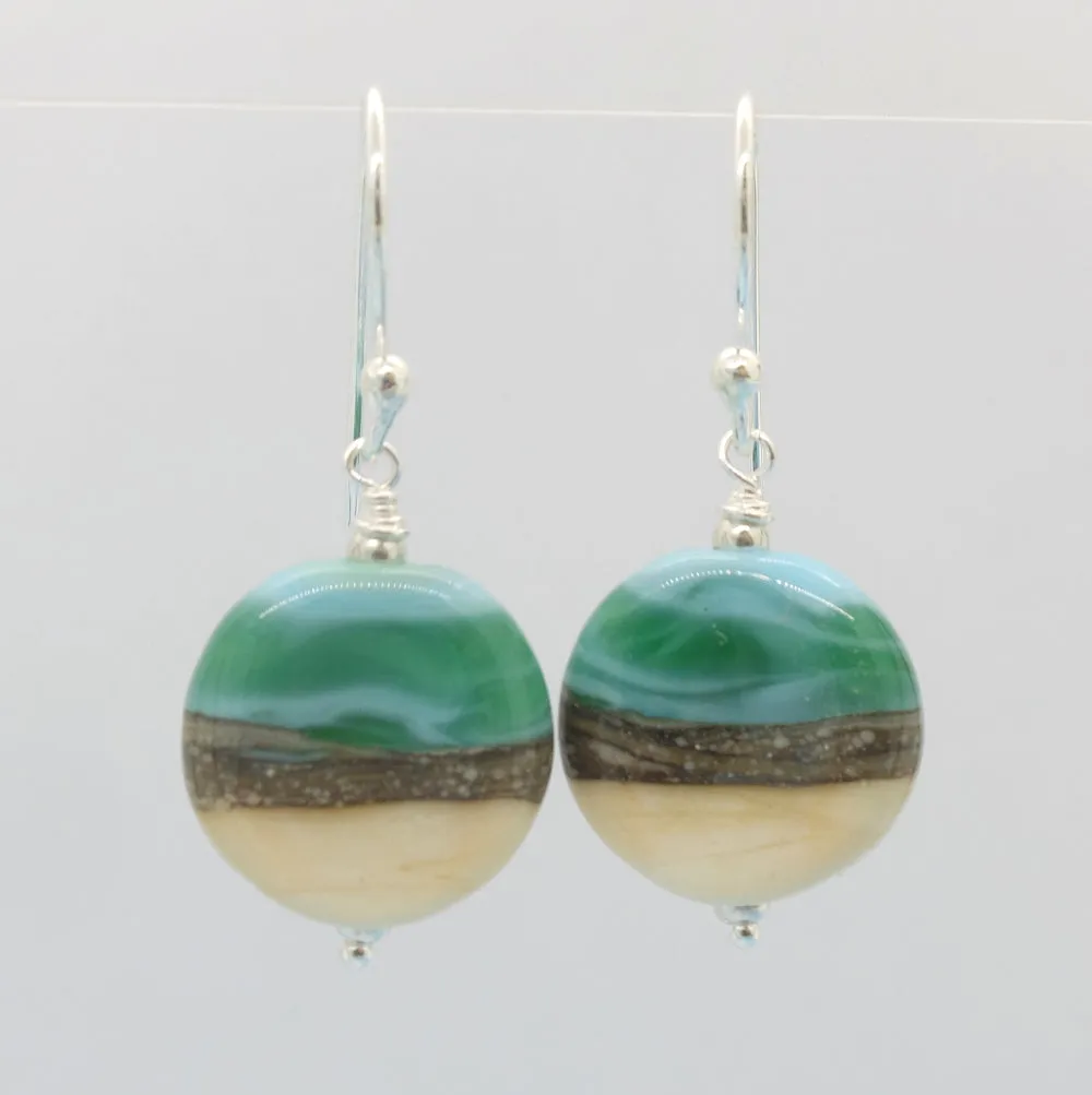 sand and sea earrings