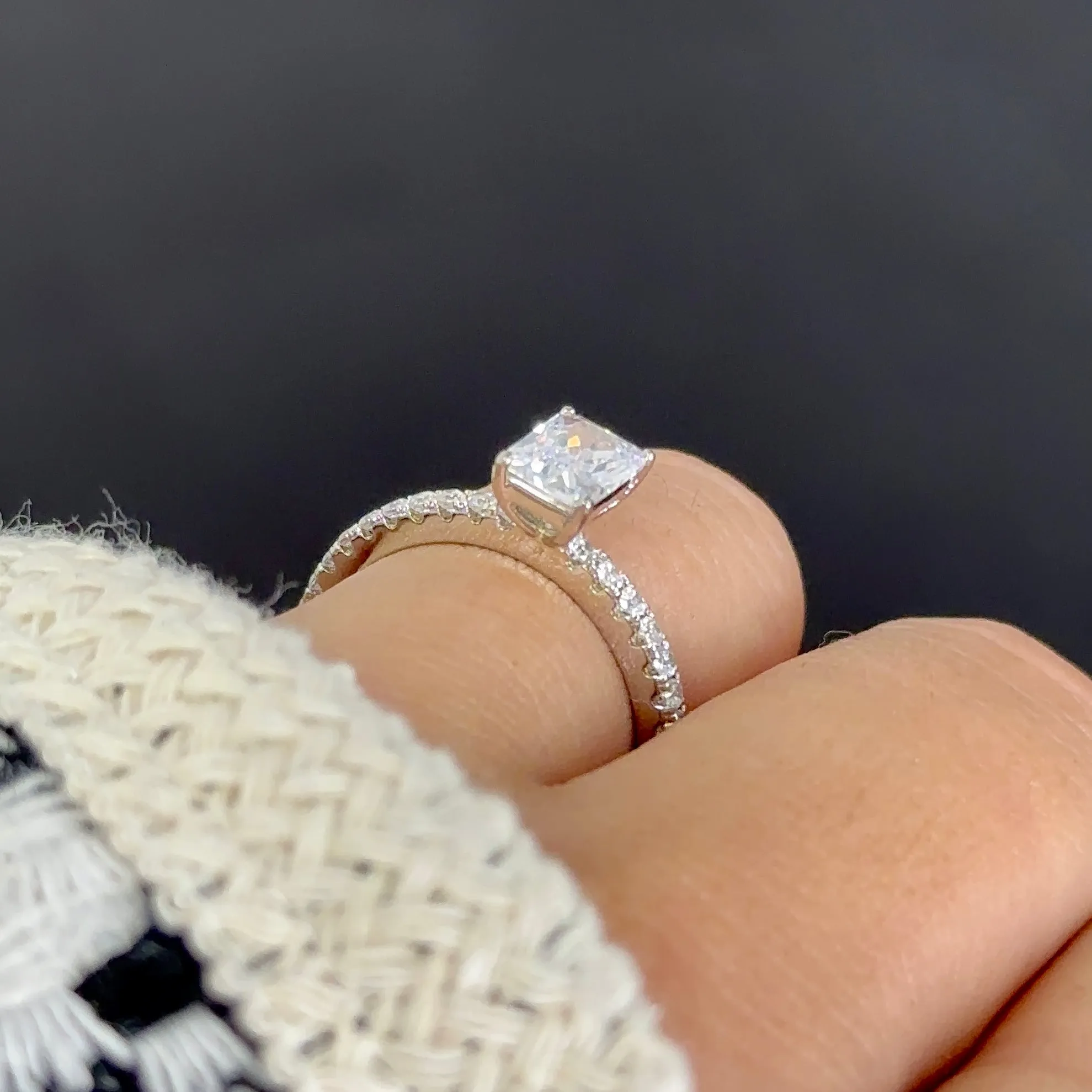 SELENA CUSTOMZIABLE CZ RING