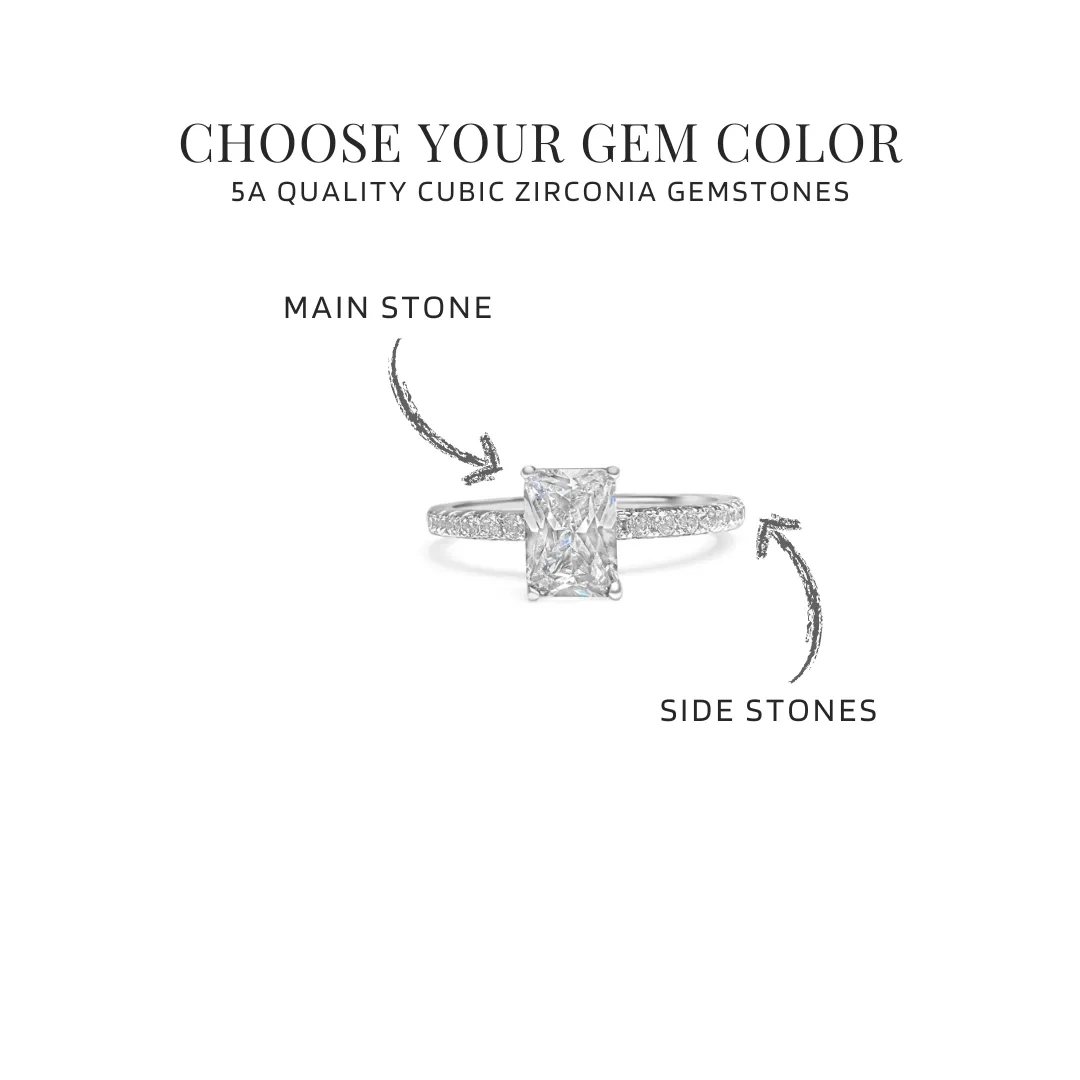 SELENA CUSTOMZIABLE CZ RING