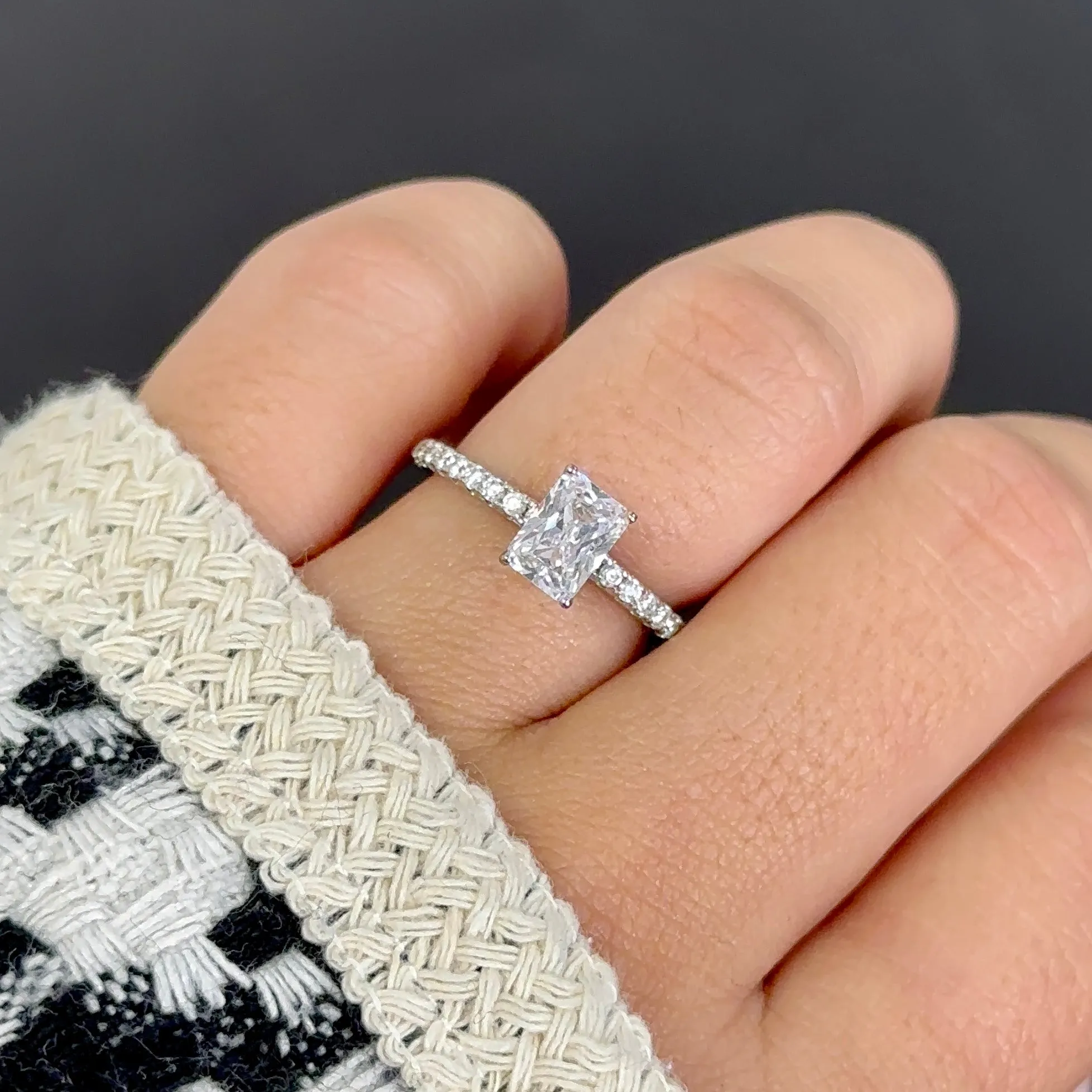 SELENA CUSTOMZIABLE CZ RING