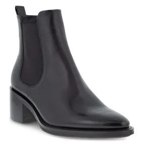 Shape 35 Sartorelle Full Grain Leather Block Heel Women's chelsea Boots