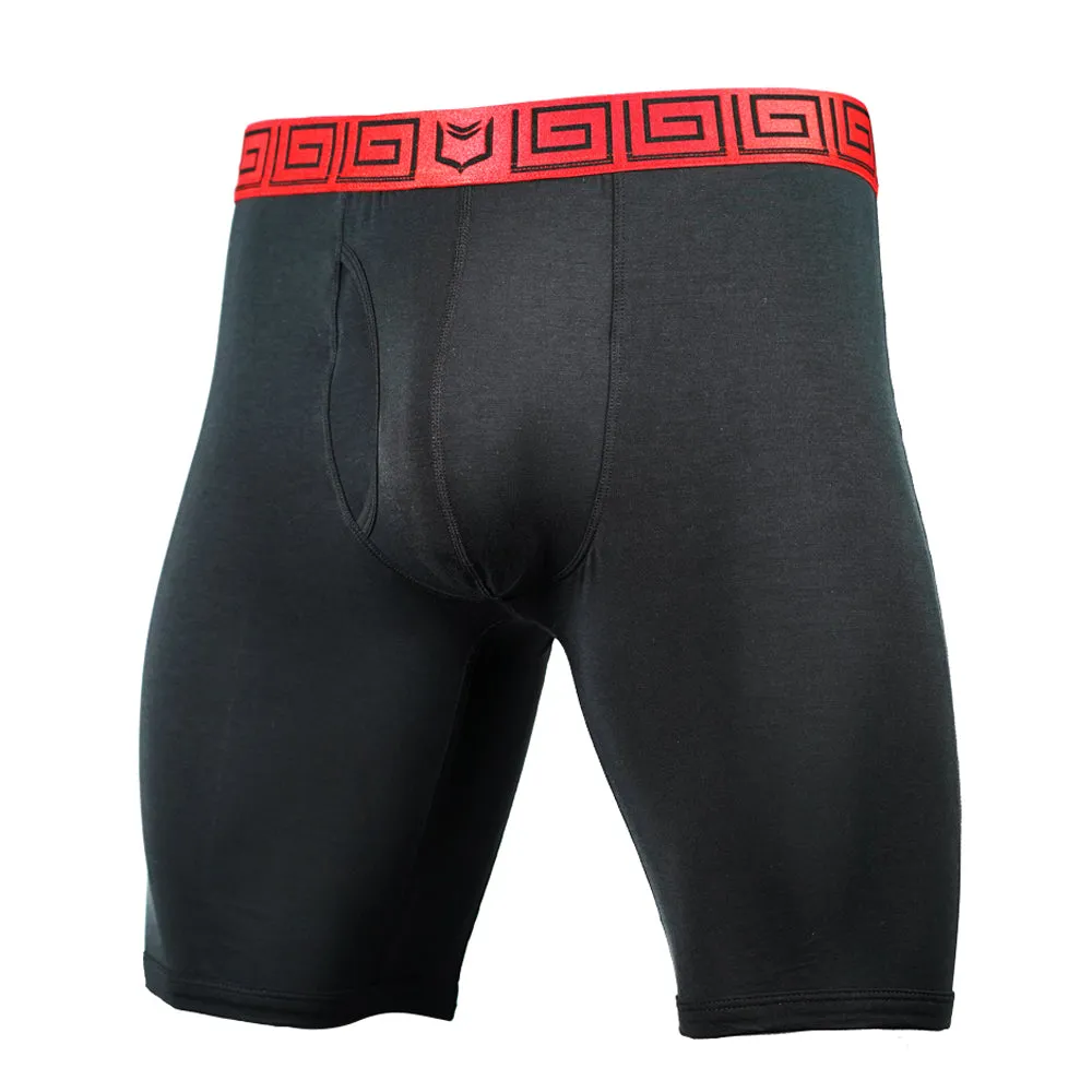 SHEATH V Men's 8" Sports Performance Boxer Brief