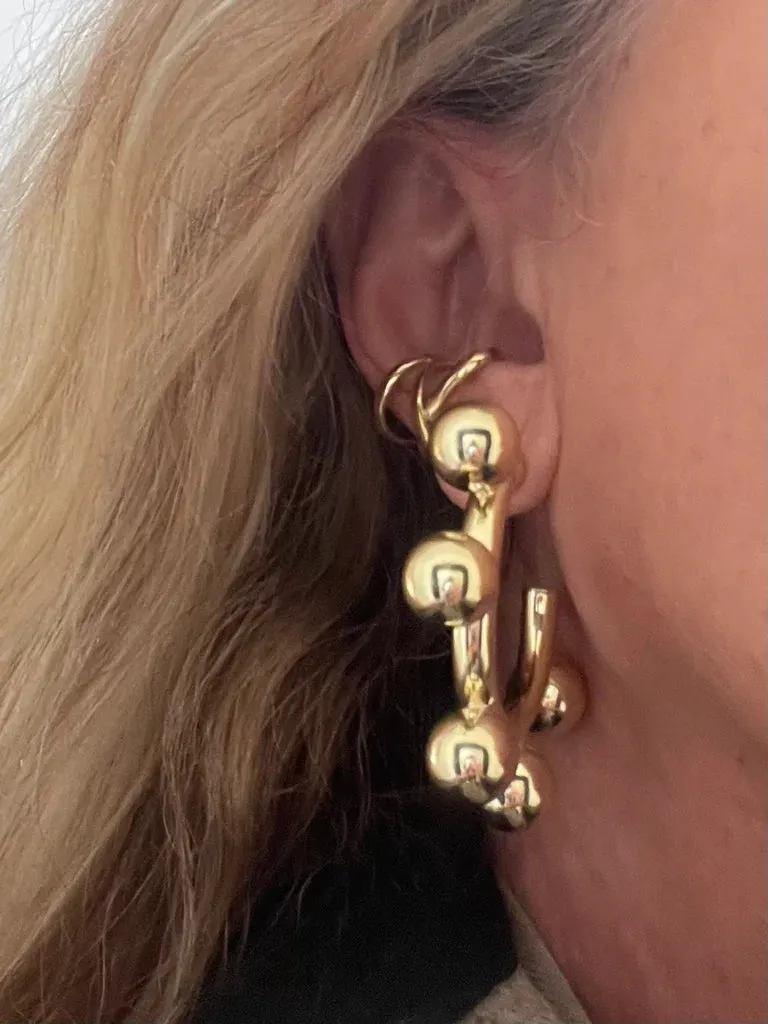 Sheila Fajl Augusta Hoop Earrings