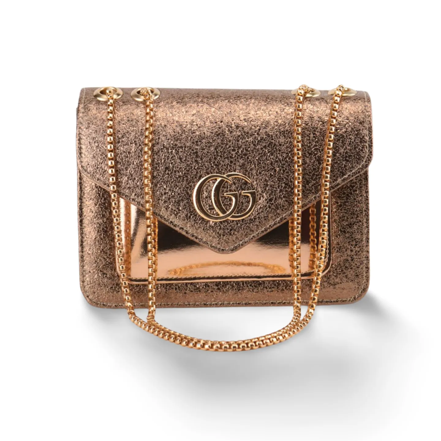 Shine Bright with the Mini Glittering Crossbody Bag