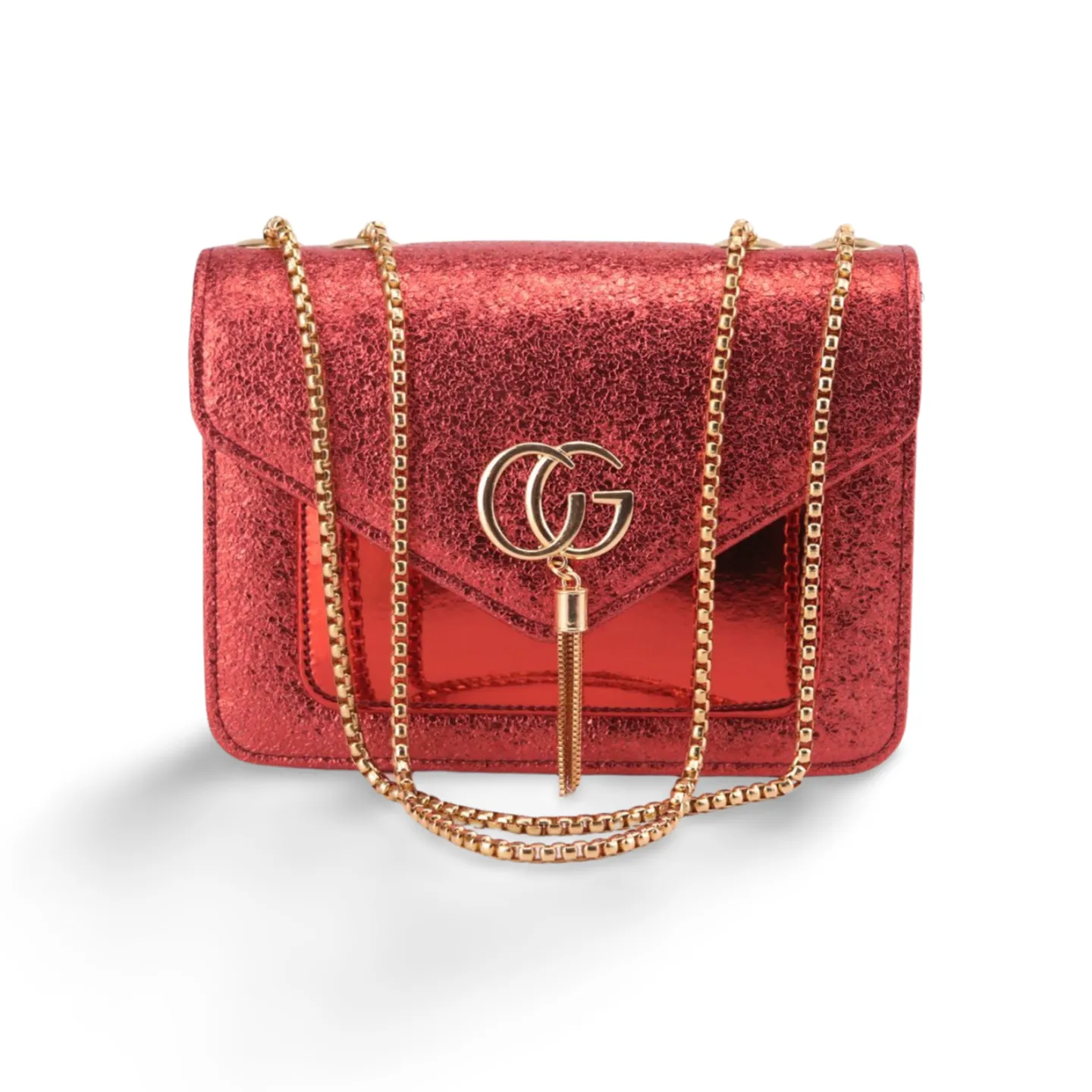 Shine Bright with the Mini Glittering Crossbody Bag