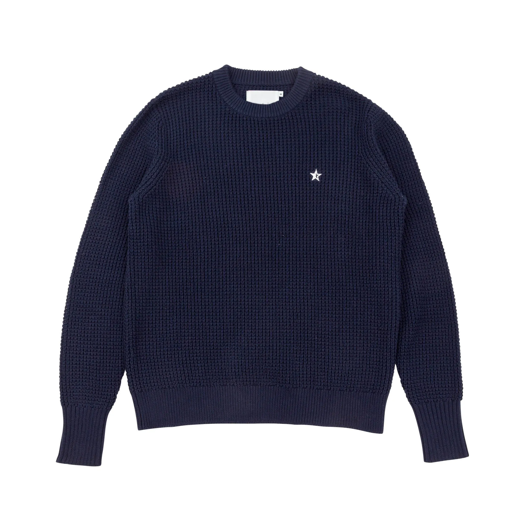 SOUNDER GOLF CHUNKY KNIT - DEEP NAVY