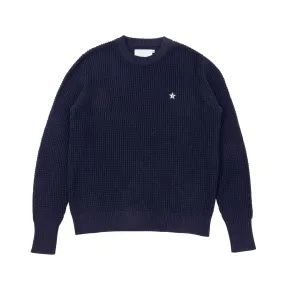 SOUNDER GOLF CHUNKY KNIT - DEEP NAVY