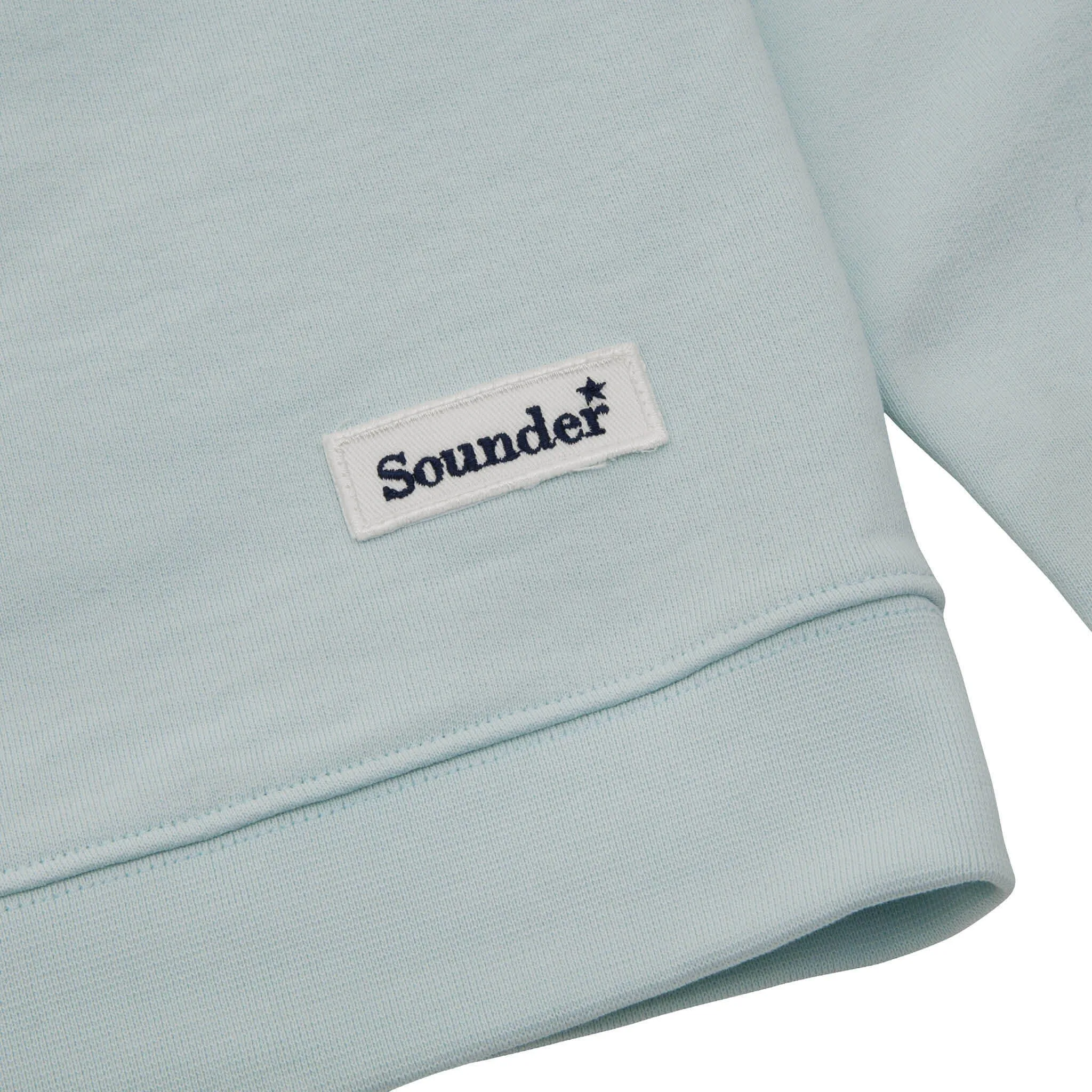 SOUNDER GOLF RAGLAN STAR SWEAT - MINT