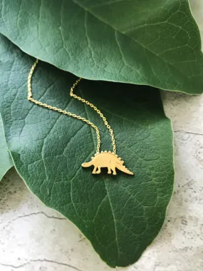 Stegosaurus Necklace