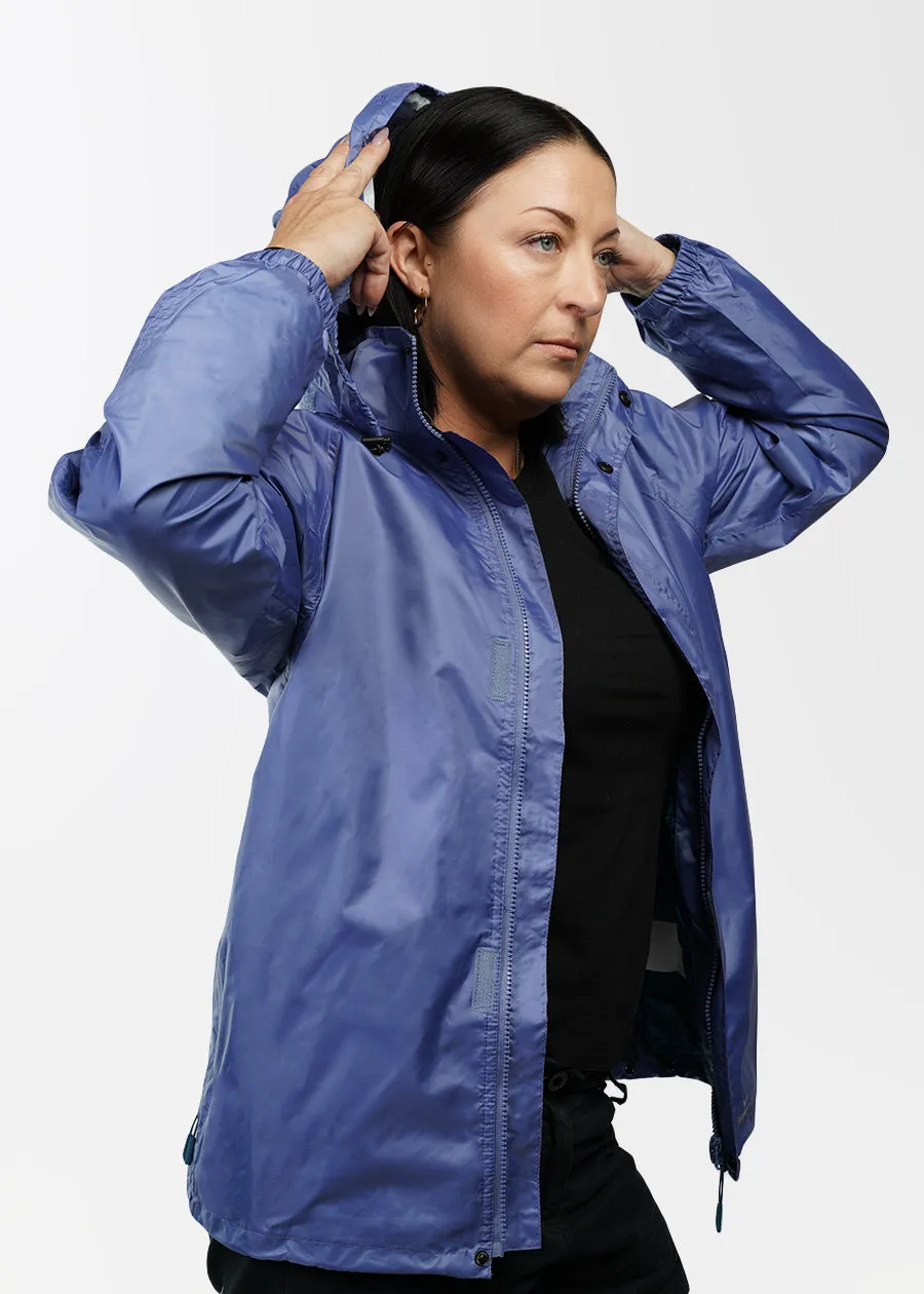 Stowaway waterproof jacket