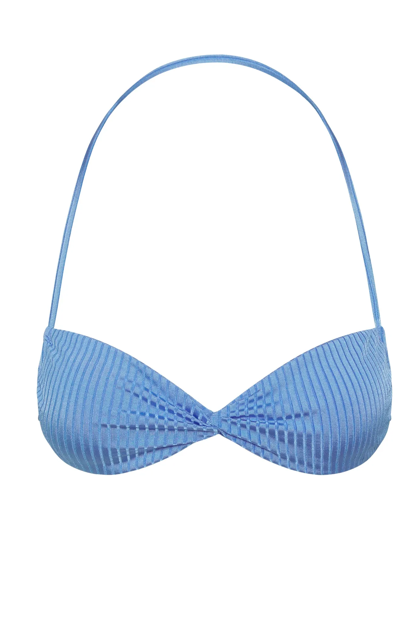 Tamarama Top - Dream Blue Wide Rib