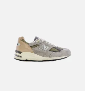 Teddy Santis Made in USA 990V2 Mens Running Shoe - Grey/Tan