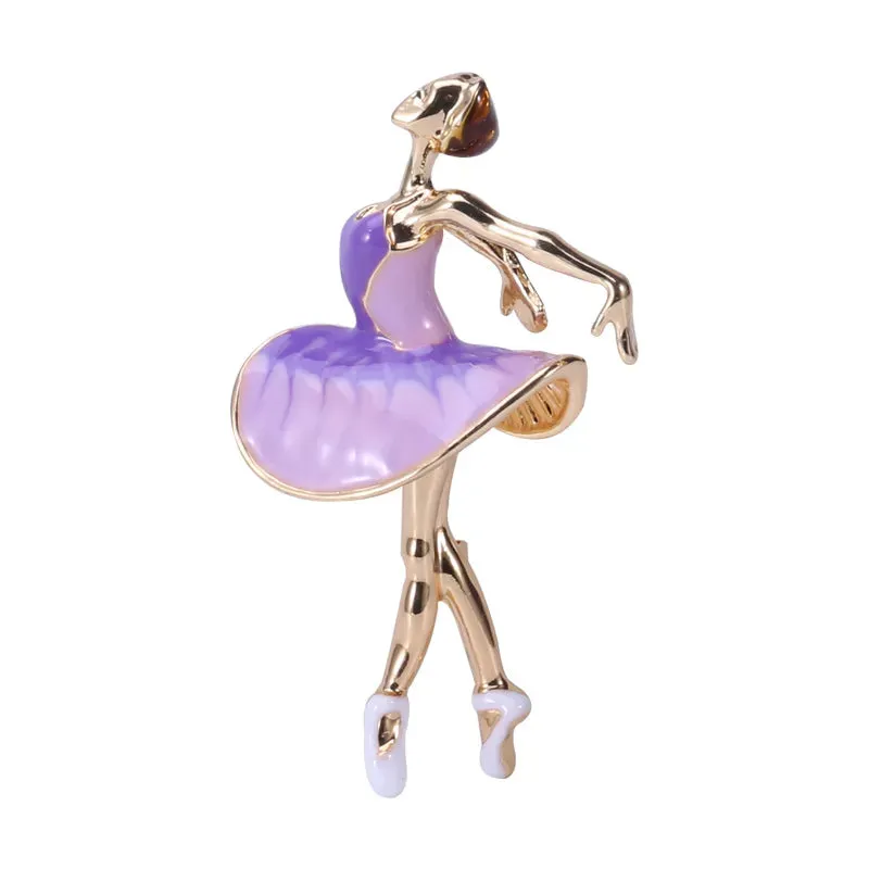 The Bonelle Ballerina Fashion Pin