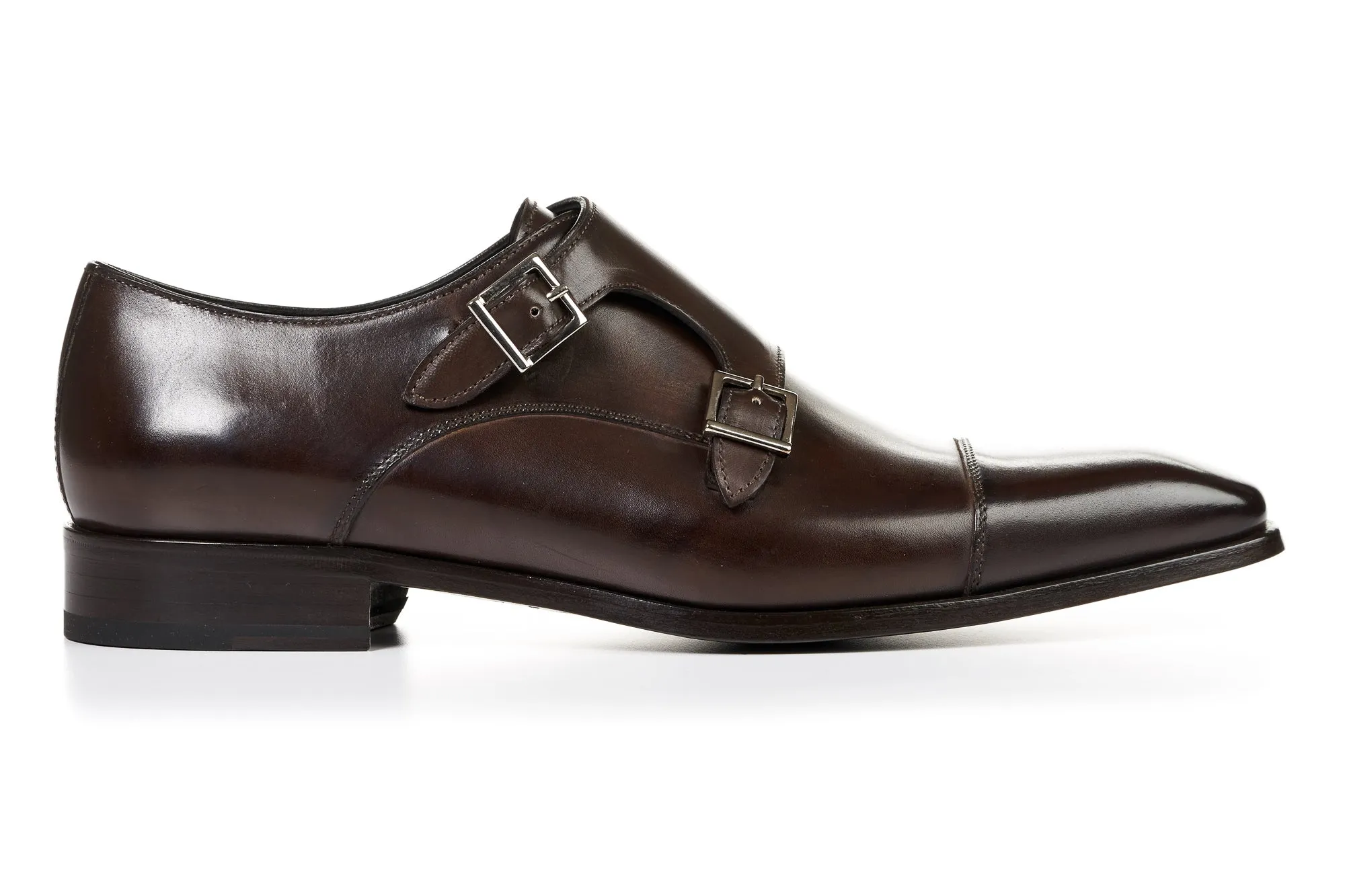 The Burton Double Monk Strap - Chocolate