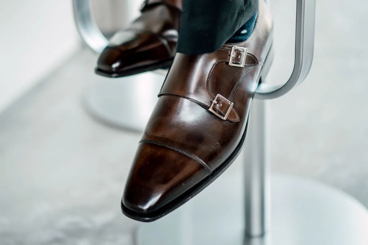 The Burton Double Monk Strap - Chocolate