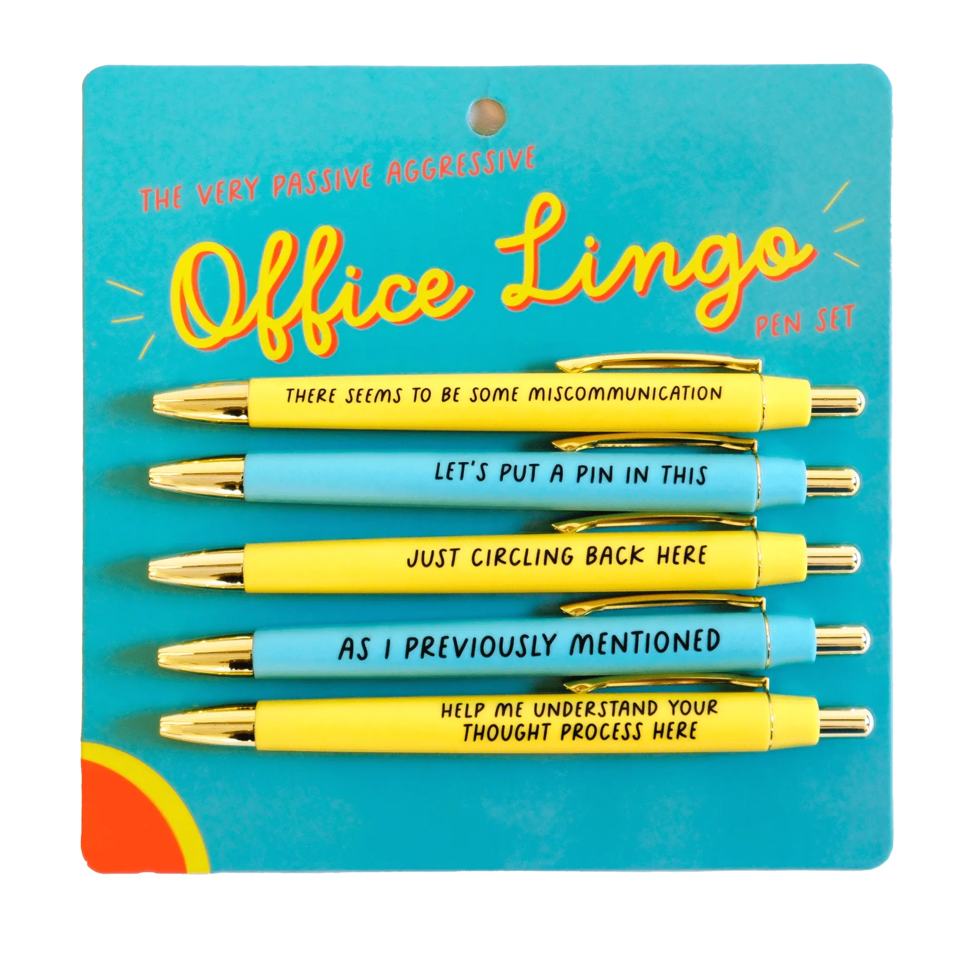 The (Very Passive Aggressive) Office Lingo Pen Set