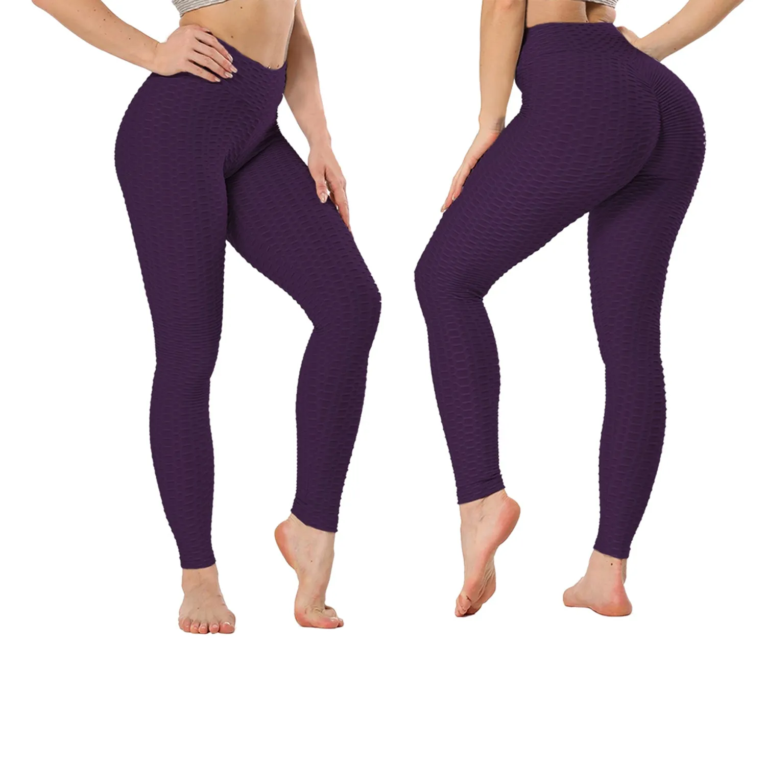 Tiktok Leggings - High Wasted "Scrunch Butt" Butt Lifting