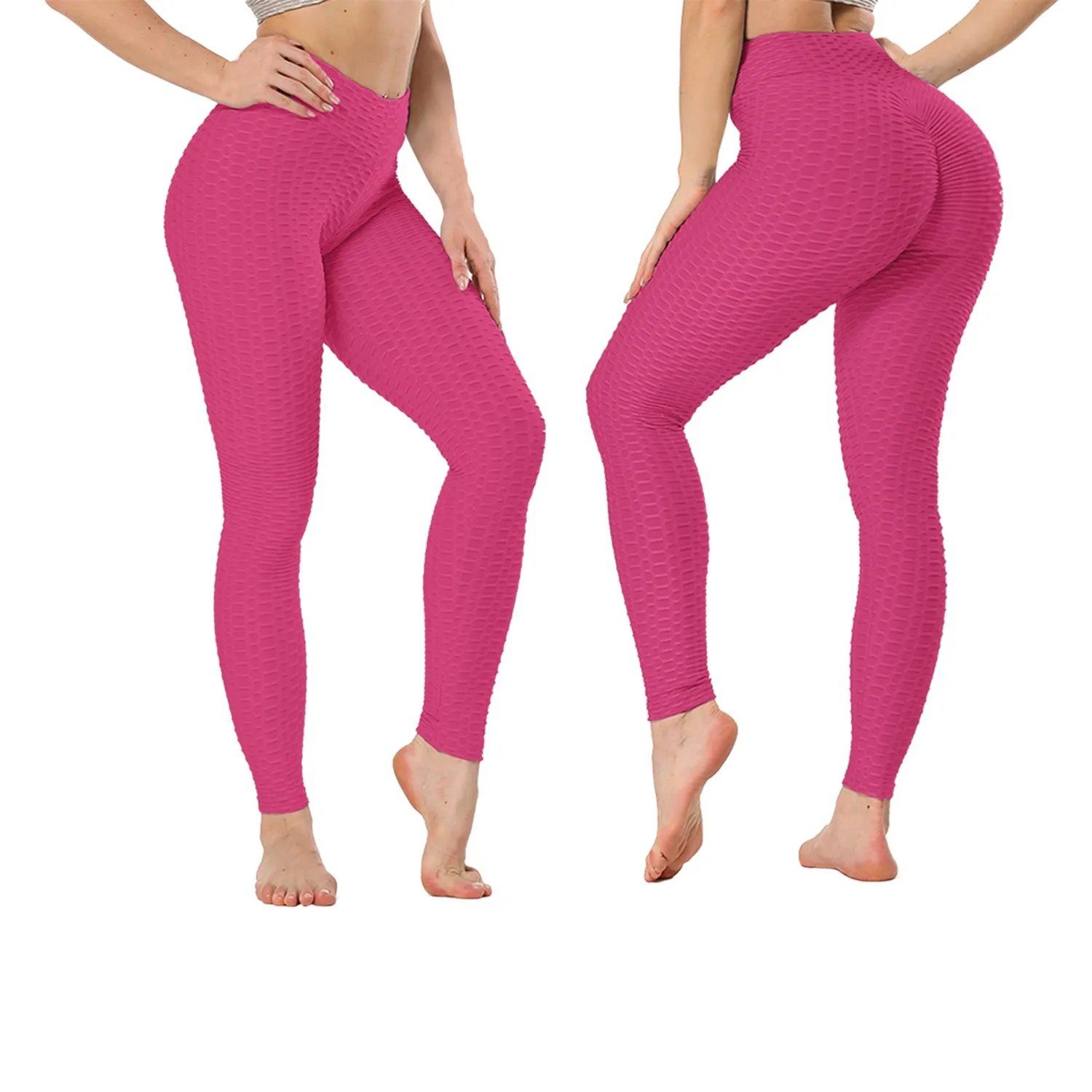 Tiktok Leggings - High Wasted "Scrunch Butt" Butt Lifting