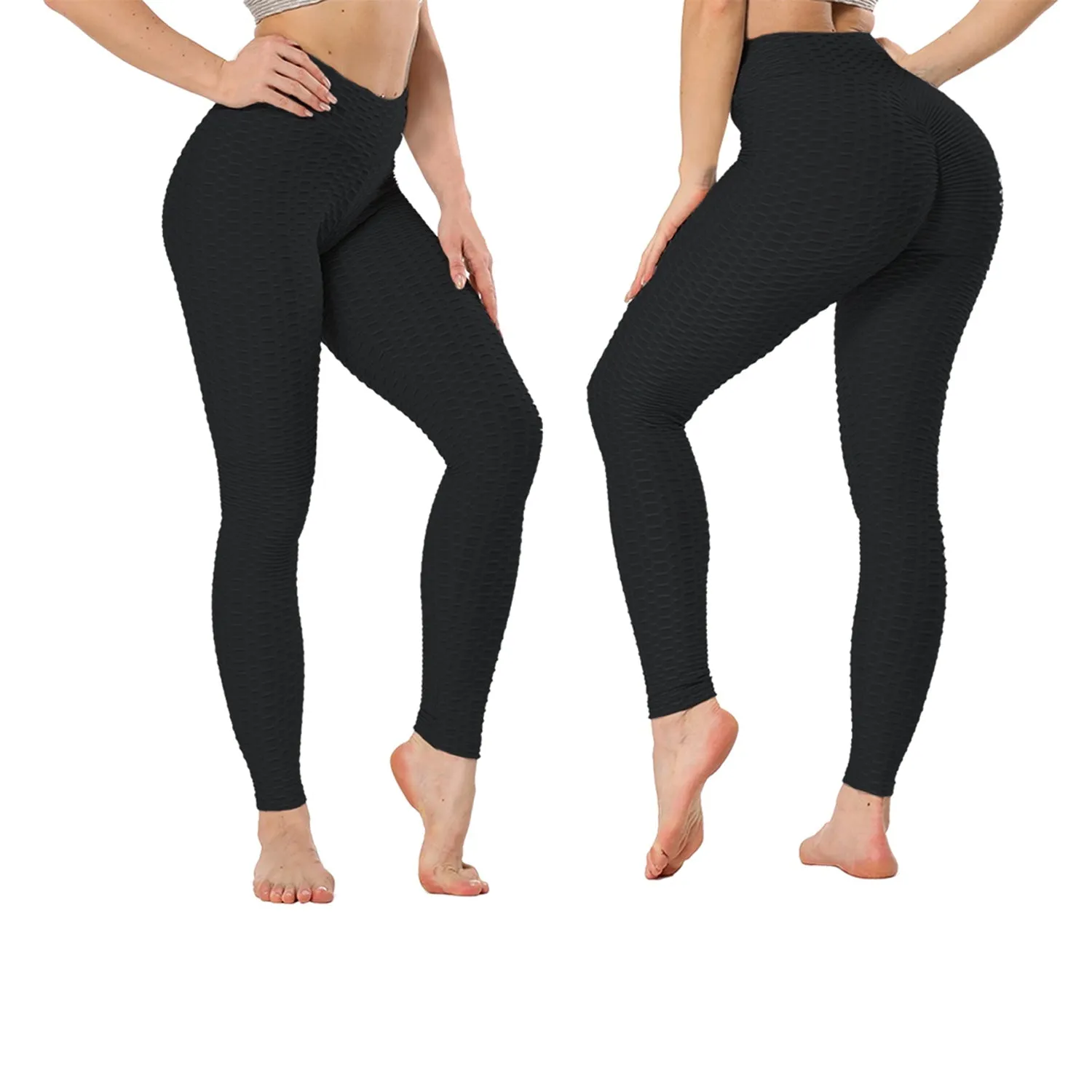 Tiktok Leggings - High Wasted "Scrunch Butt" Butt Lifting