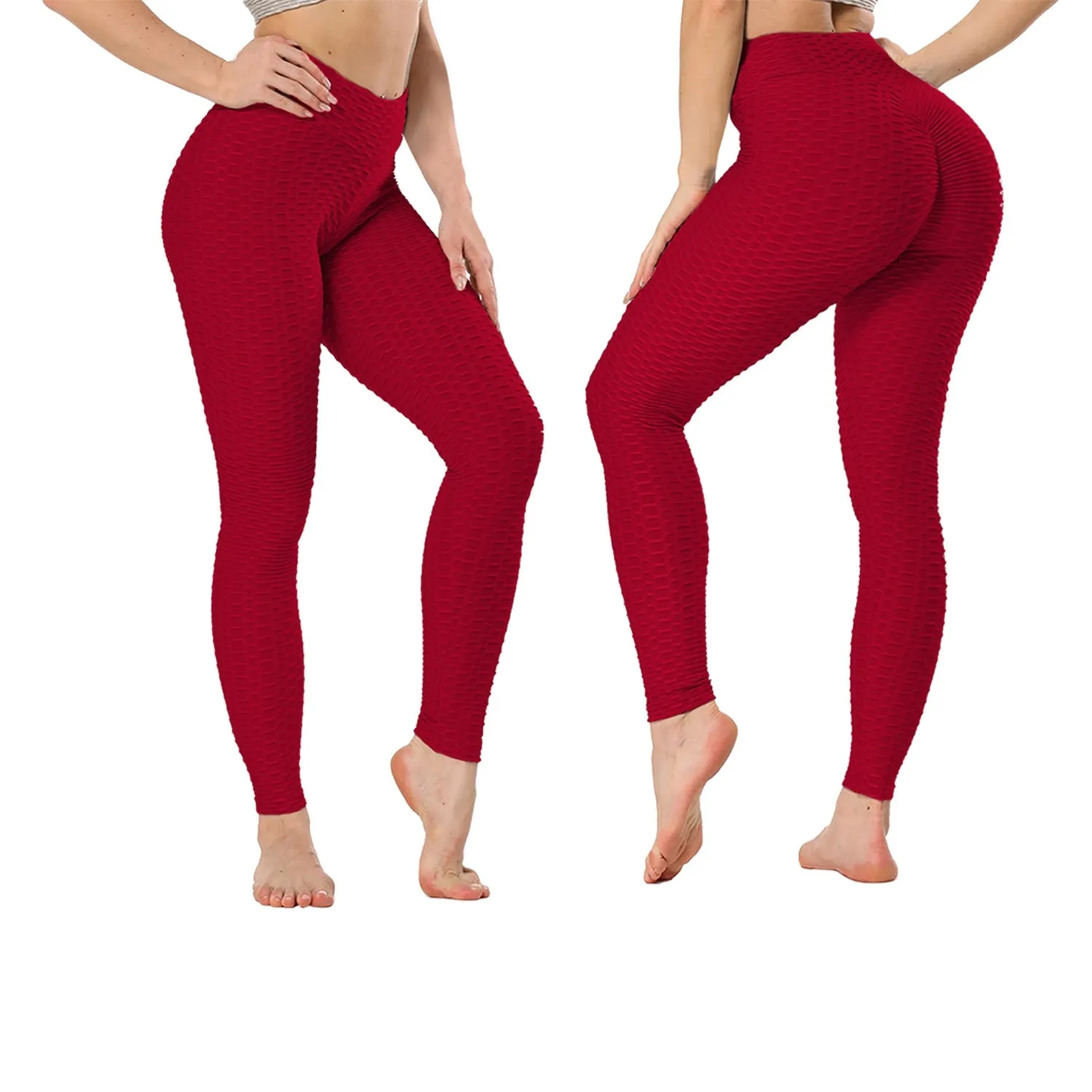 Tiktok Leggings - High Wasted "Scrunch Butt" Butt Lifting