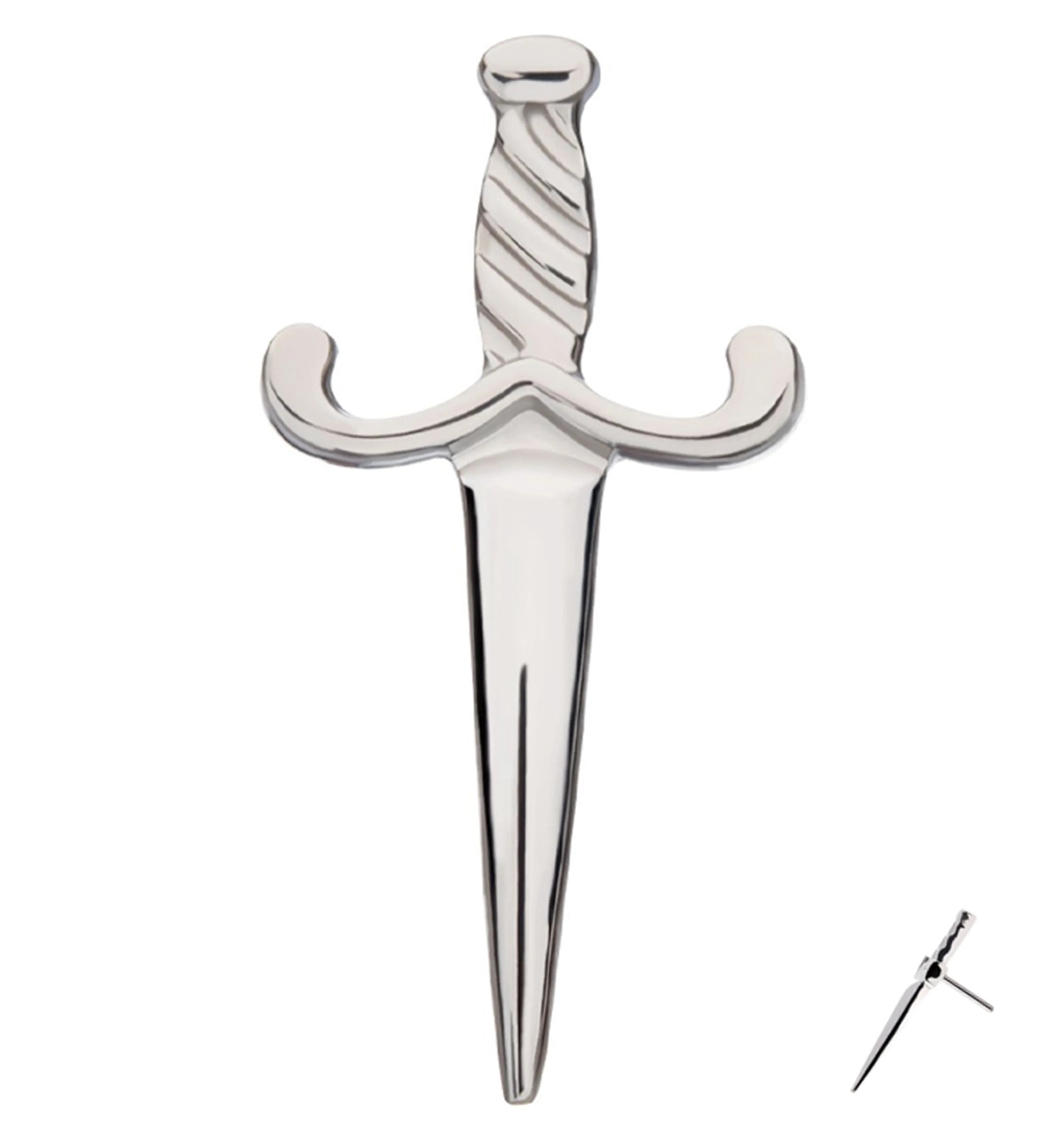 Tiny Dagger Titanium Threadless Top