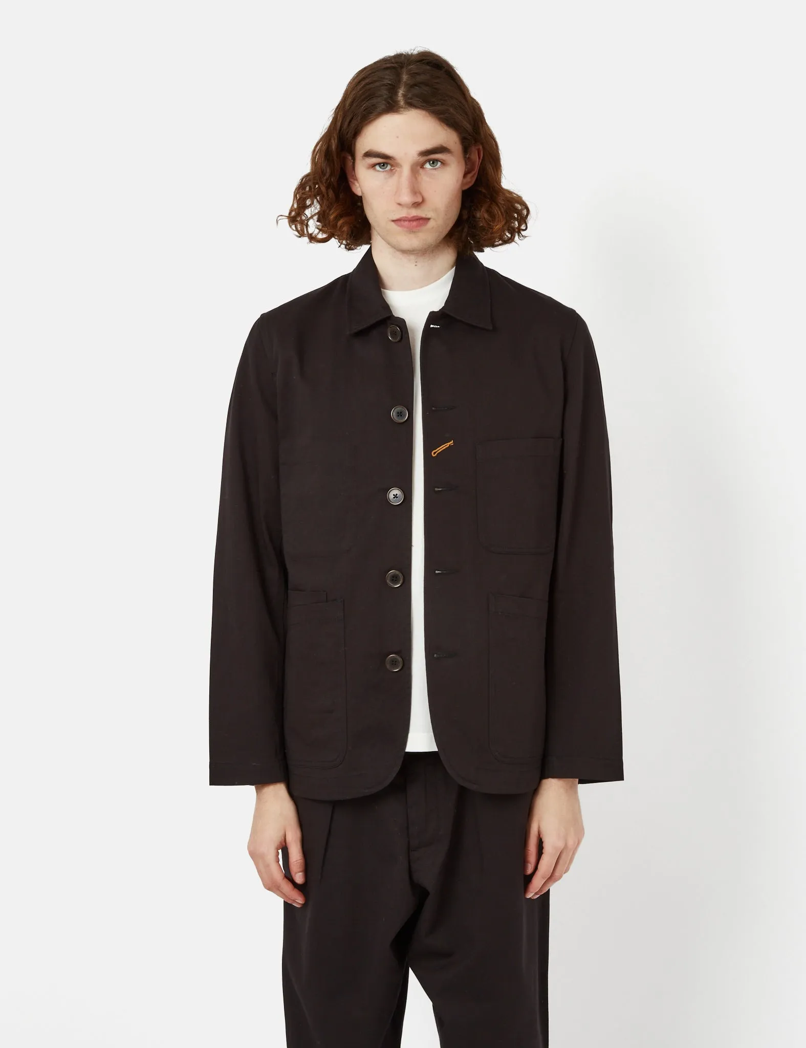 Universal Works Bakers Jacket - Black