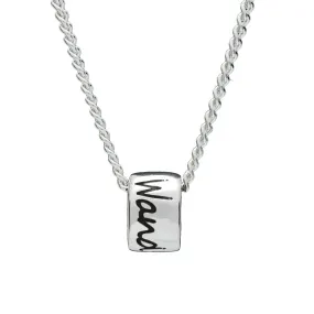 Wanderlust Recycled Silver Necklace