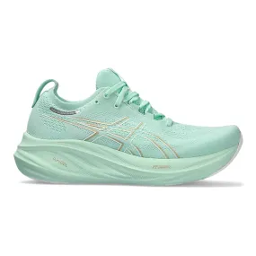 Women's Asics GEL-Nimbus 26, Mint Tint/Pale Mint, 9 B Medium