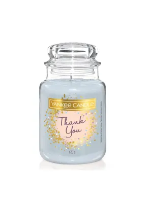 Yankee Large Jar Sentimental 'Thank You' Gift