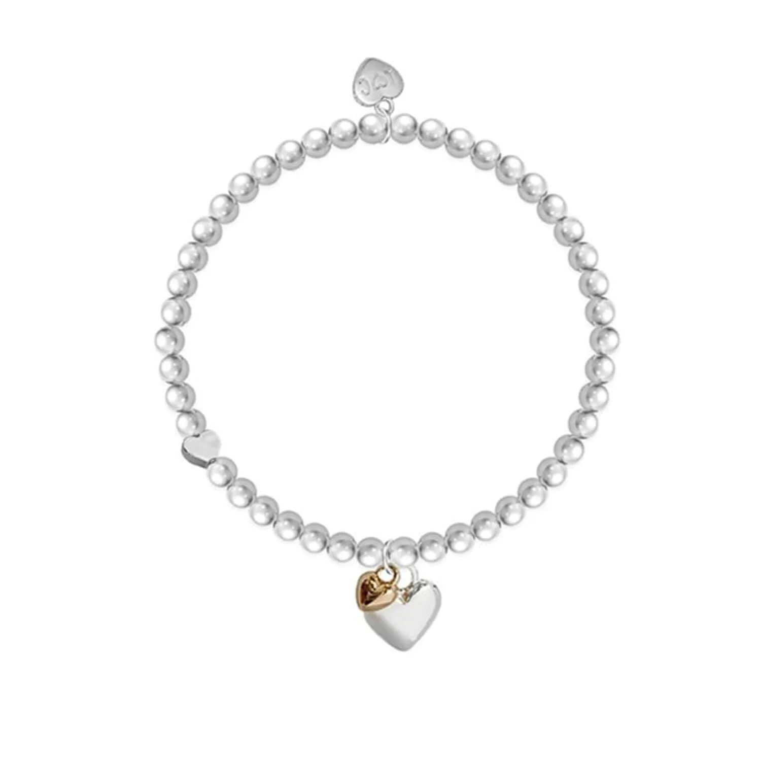 You Are 50 Heart Bracelet - Silver